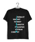 Ambedkar Jai Bhim Letter Art Politics Freedom Casual Graphic Printed T-Shirt for Men